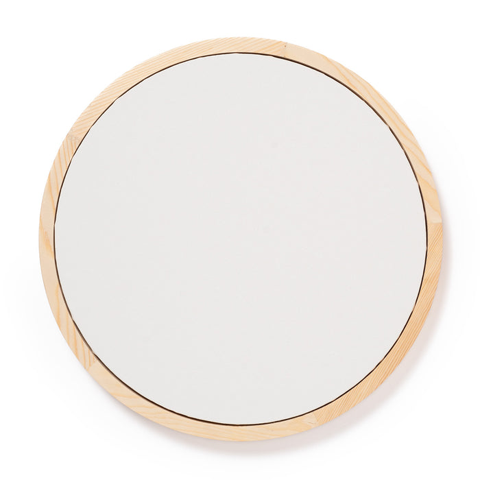 Round Stretched Canvas with Floating Frame