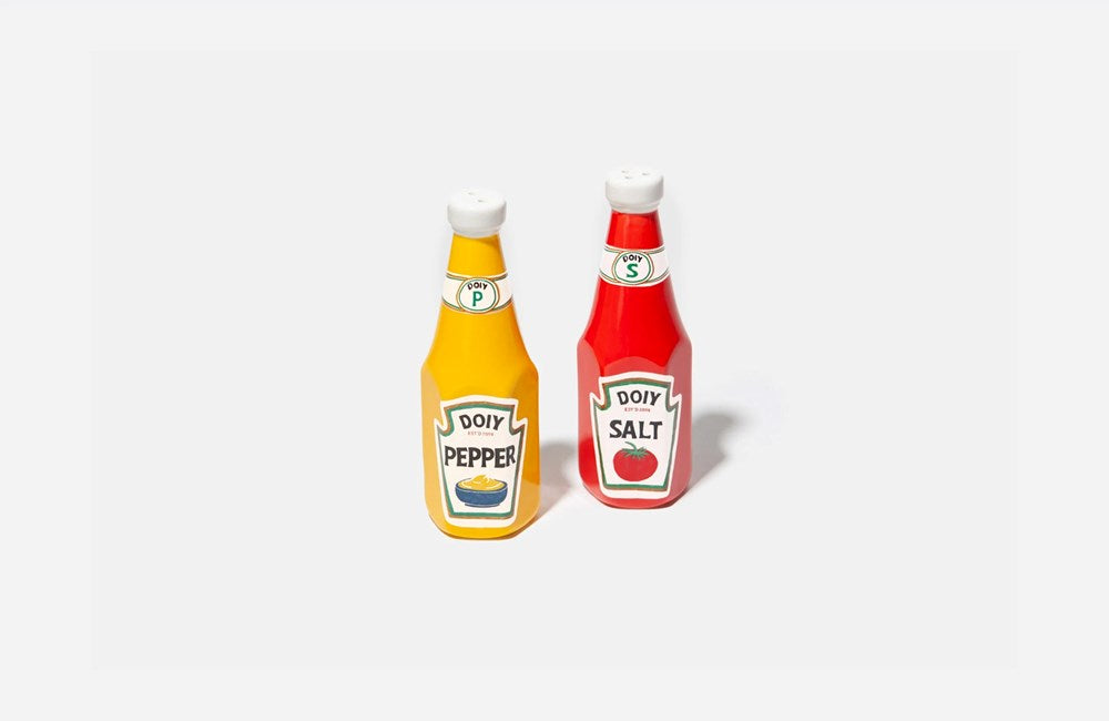 Corner Shop Salt & Pepper Shakers