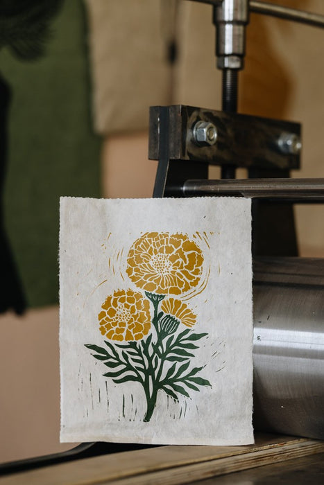 Botanical Block Printing