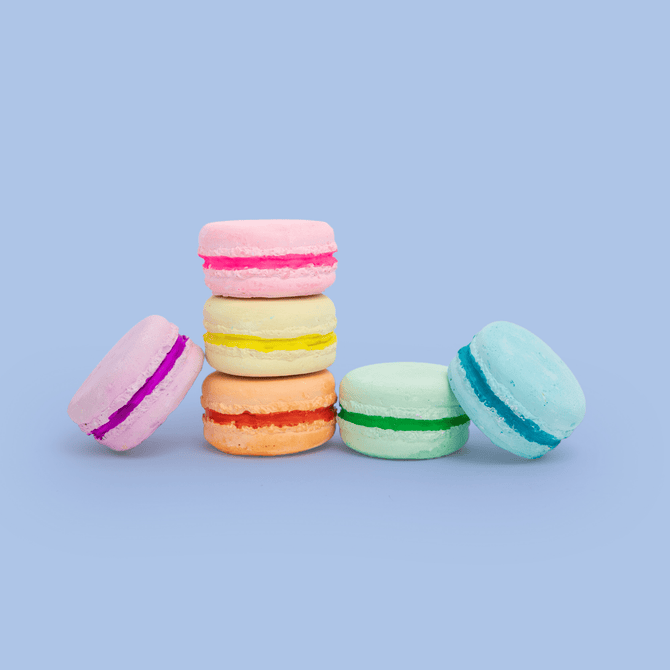 Handmade Sidewalk Chalk - Petite Macarons