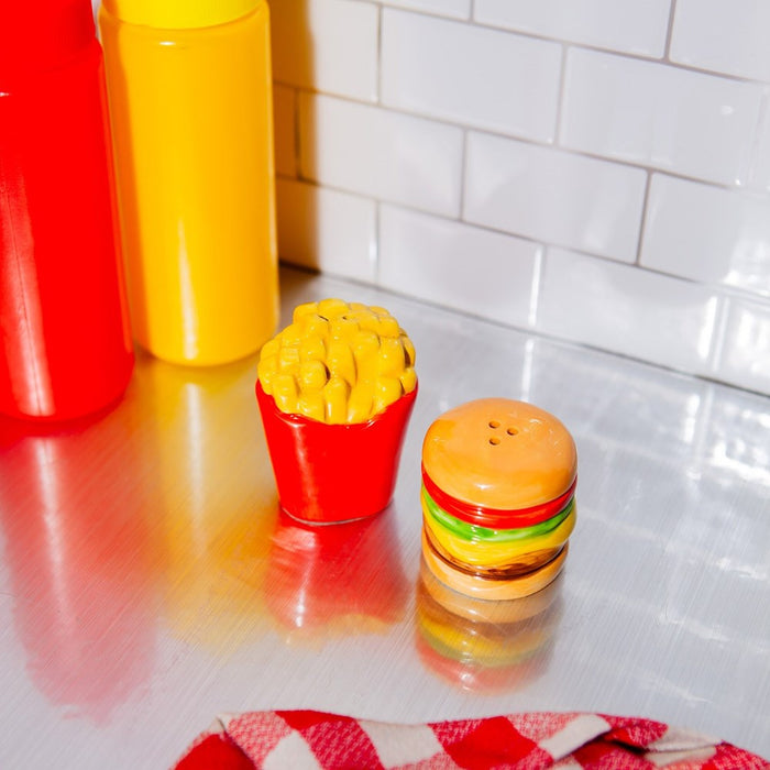 DOIY Fast Food Salt & Pepper Shakers