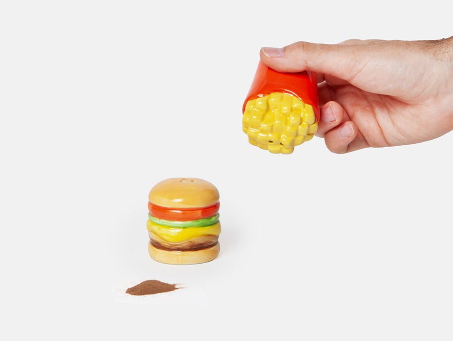 DOIY Fast Food Salt & Pepper Shakers