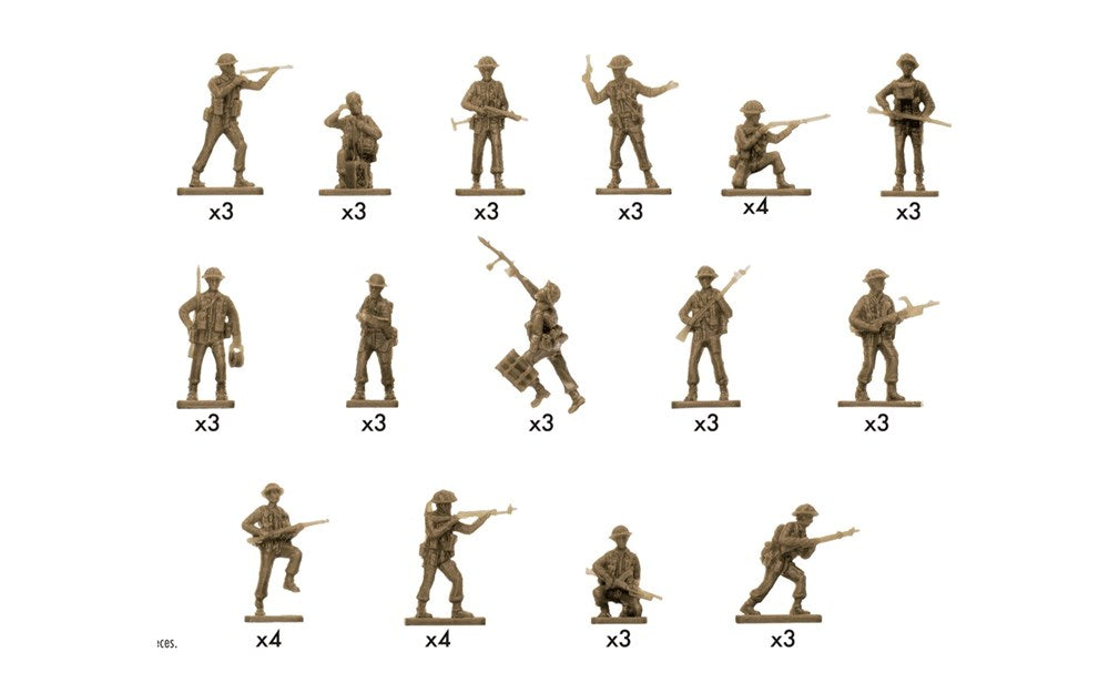 WWII British Infantry N. Europe