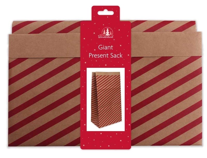 Giant Striped Present Sack