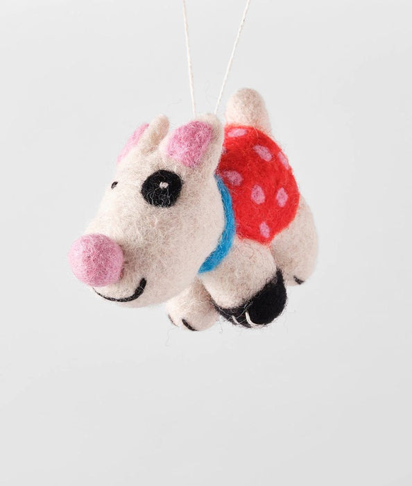 Luna Dog Felt Decoration