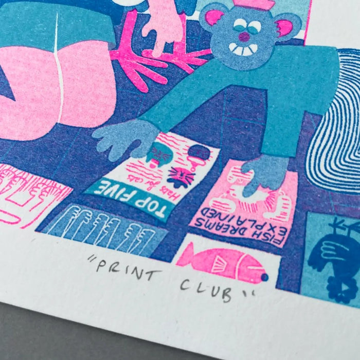 Print Club Riso Art Print