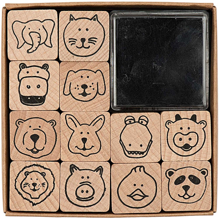 Stamp Set Animal Faces