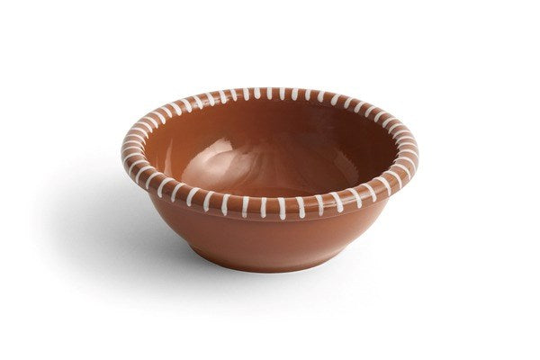 Barro Salad Bowl-Large-Natural with stripes