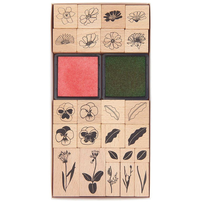 Rico - Stamp Set Futschikato - Flowers - Fsc 100%