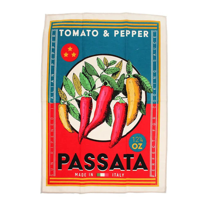 Tea towel - Vintage Passata