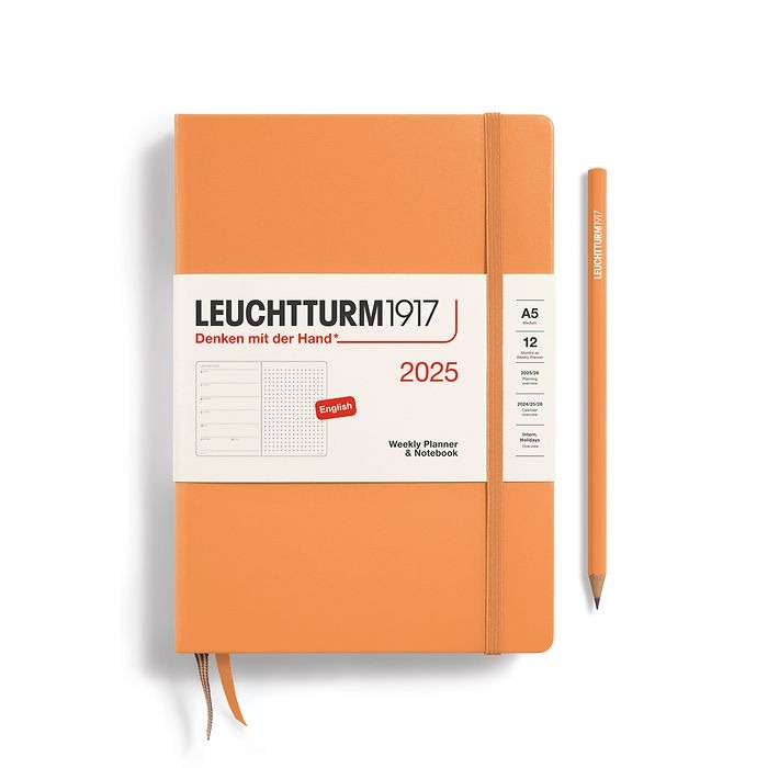 Weekly Planner & Notebook Dotted Medium (A5) 2025