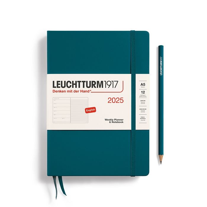 Weekly Planner & Notebook Medium (A5) 2025