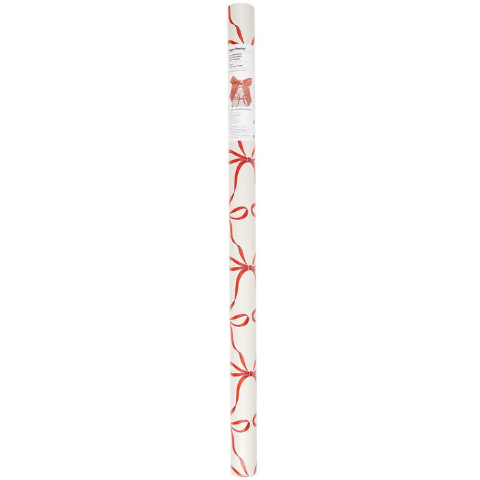 Wrapping Paper Bows Classic Red