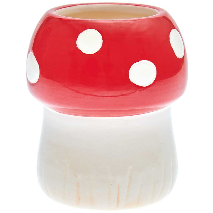 Ceramic Pen Holder Fly Agaric