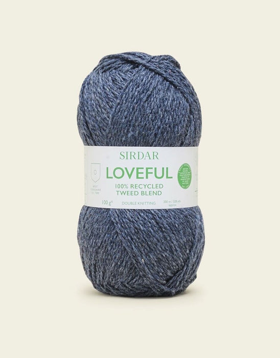 Loveful 100% Recycled Tweed Blend DK