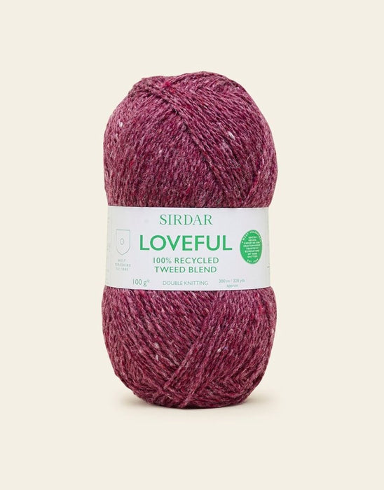 Loveful 100% Recycled Tweed Blend DK