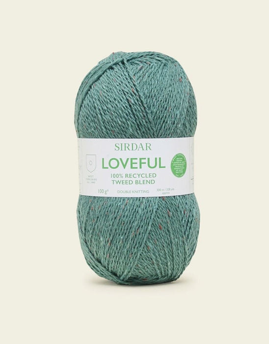 Loveful 100% Recycled Tweed Blend DK