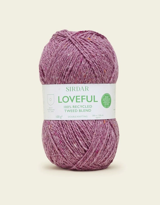 Loveful 100% Recycled Tweed Blend DK