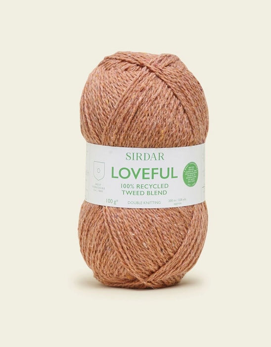 Loveful 100% Recycled Tweed Blend DK