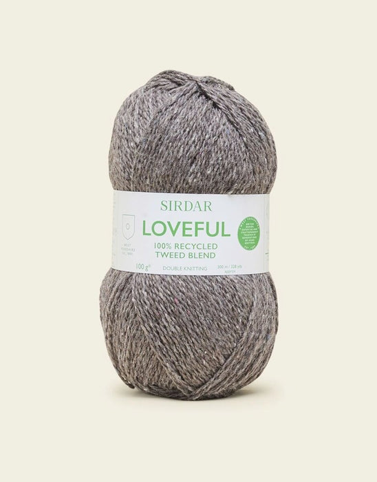 Loveful 100% Recycled Tweed Blend DK