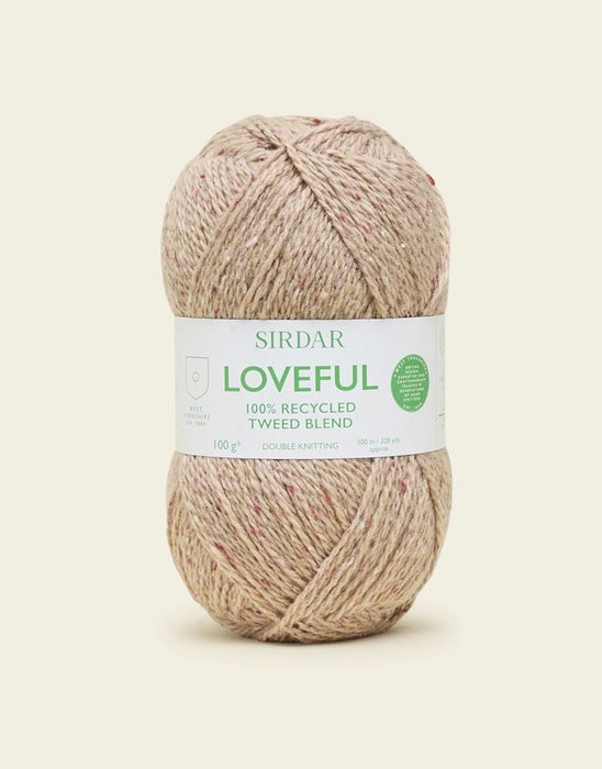 Loveful 100% Recycled Tweed Blend DK