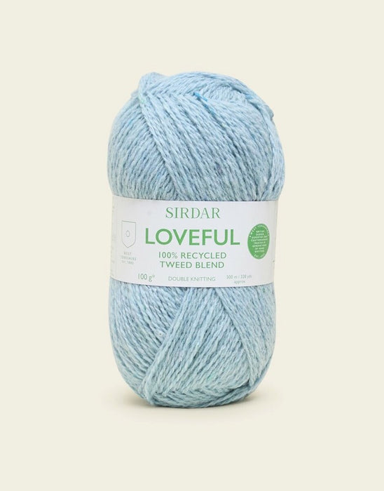 Loveful 100% Recycled Tweed Blend DK