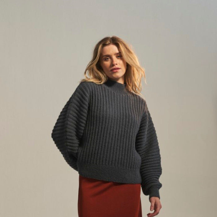 Windchill Roll Neck Knitting Pattern