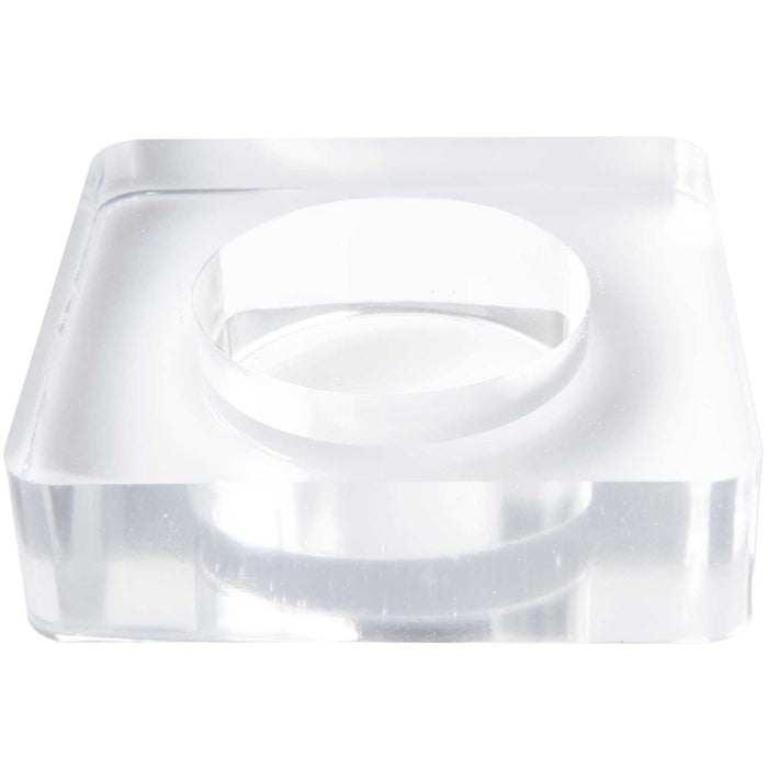 Rico - Silicone Mould Tea Light Holder Square - 7 -5 X 7 -5 X 2 Cm