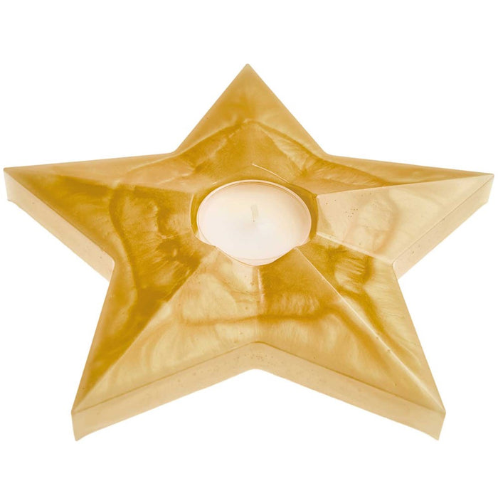 Rico - Silicone Mould Tea Light Holder Star Large - 18 X 17 X 2 -5 Cm