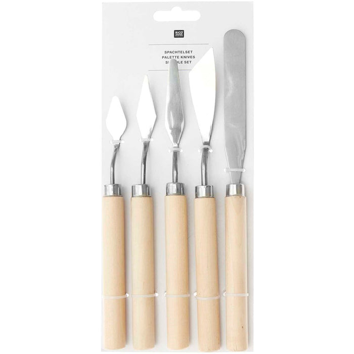 Rico - Palette Knives 5 Pcs Fsc 100%