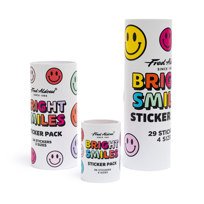 Fred Aldous BRIGHT SMILE Sticker Pack Medium