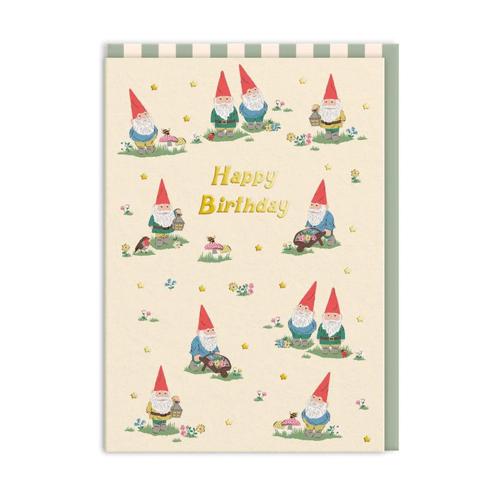 Cath Kidston Gnomes Birthday Card