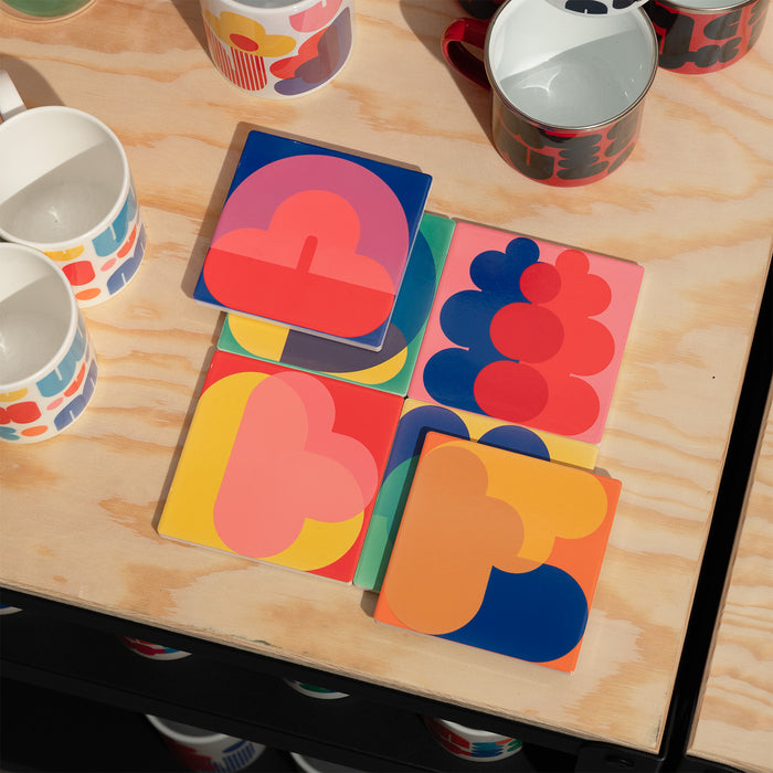 Shapes - Ceramic Coaster