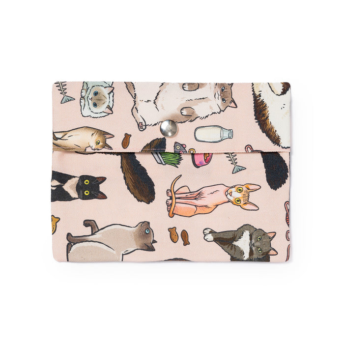 Popper Pouch - Cats