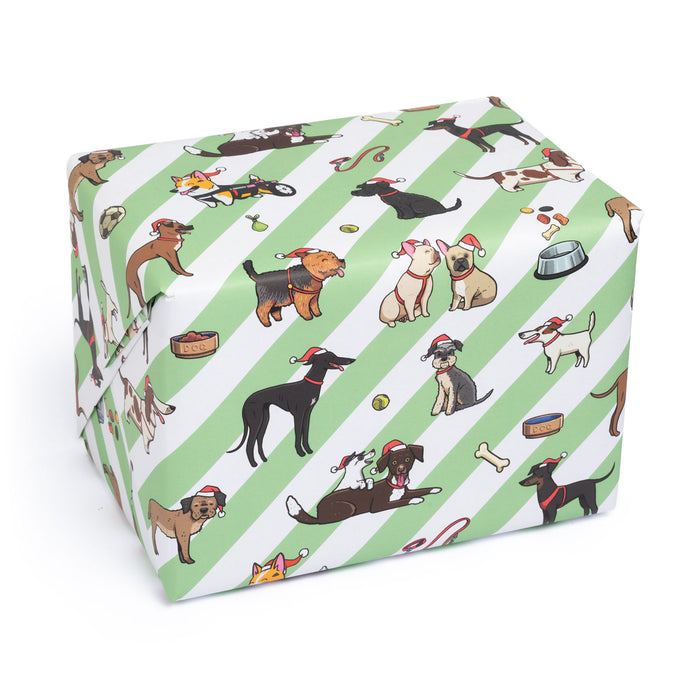 Gift Wrap - Christmas Dogs