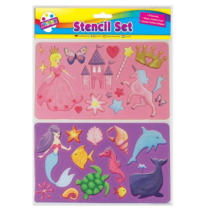 Fun Stencils 2 Pack Fairy