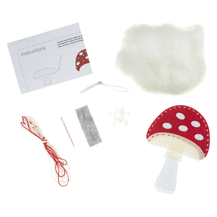 Felt Decoration Kit - Toadstool