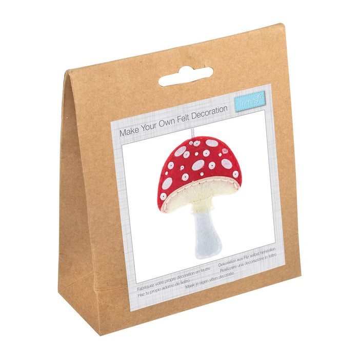 Felt Decoration Kit - Toadstool