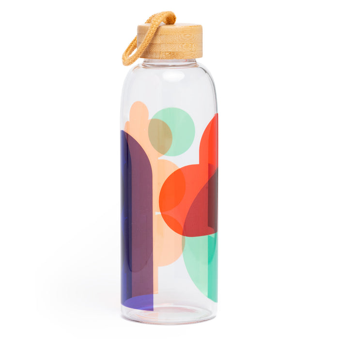 Clear Shift Glass Water Bottle