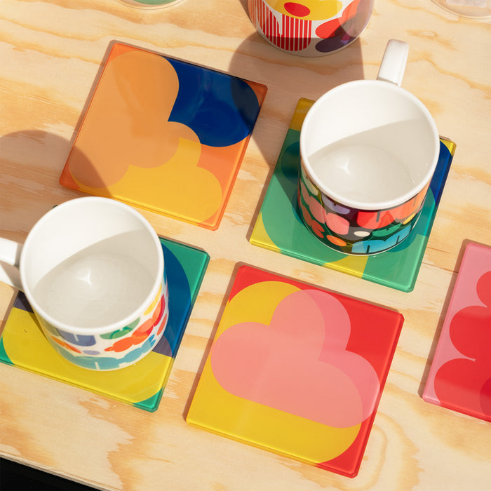 Shapes - Glass Coasters