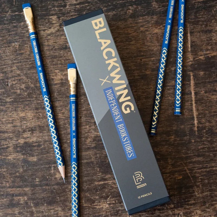 Blackwing X Independent Bookstore Pencils: 4th Edition (Box of 12)