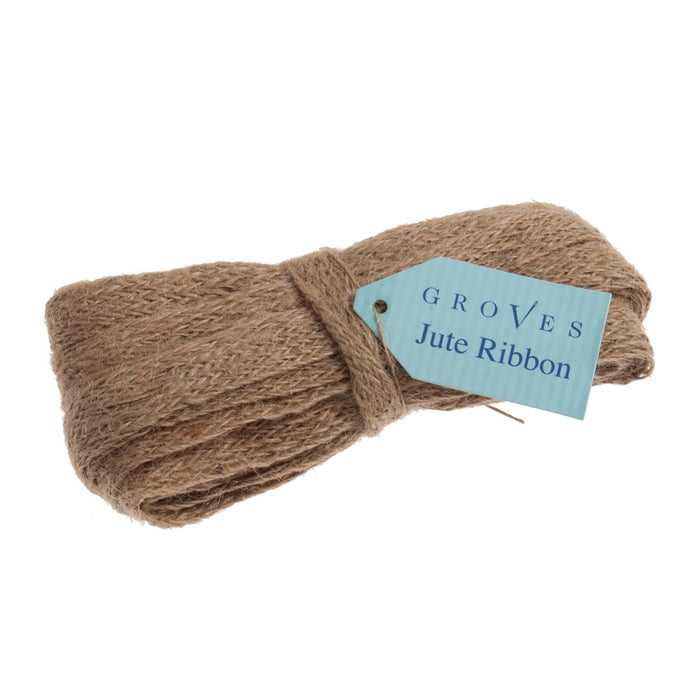 Natural Jute Ribbon - 6m x 15mm