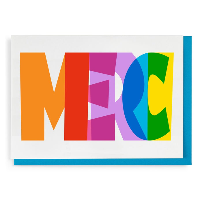 Merci Card by Pressink