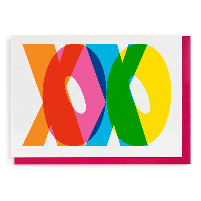 XOXO Card by Pressink