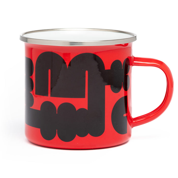 Push Enamel Mug