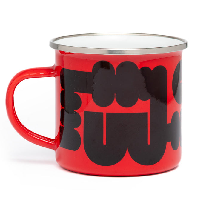 Push Enamel Mug