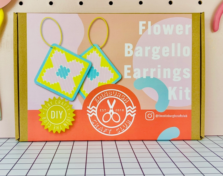 Flower Bargello Earrings Kit