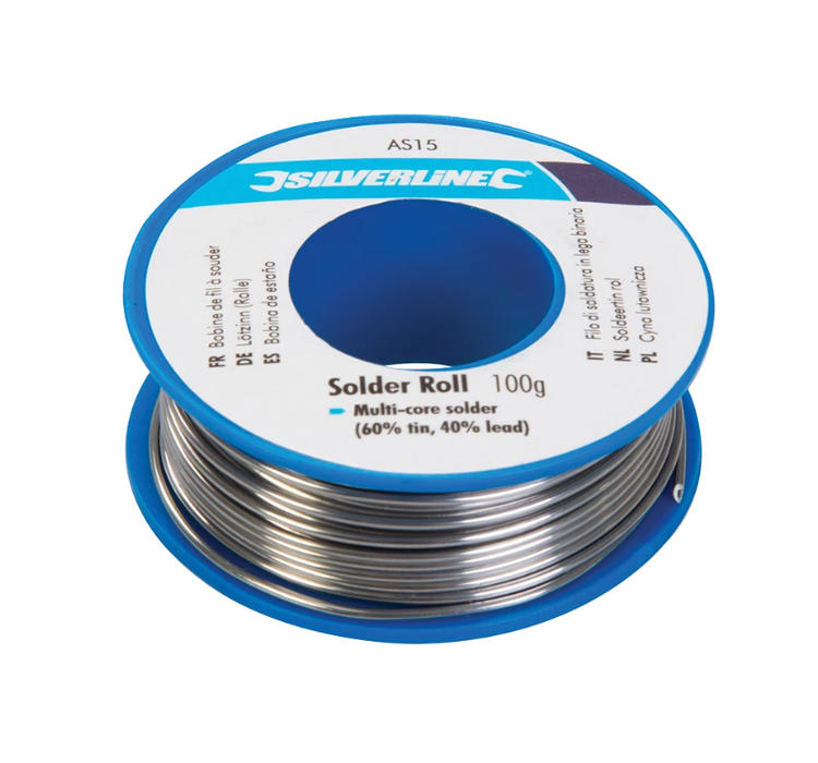 Silverline Solder Roll 100g