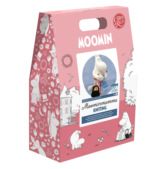 Moominmamma Knitting Needle Felting Craft Kit