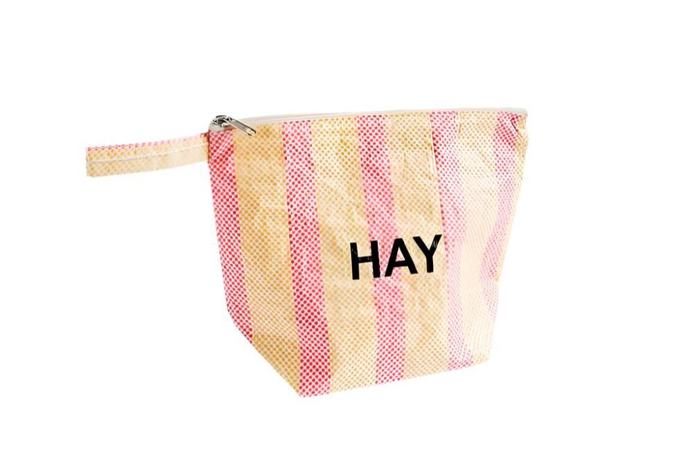 Candy Stripe Wash Bag